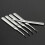 5Pcs V Shaped Hand Working Leather Groover Edge Beveler Skiving Craft DIY Tool 10
