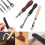 Leather Sewing Thread Carving DIY Leather Craft Tools Hand Stitching Kit Set 10