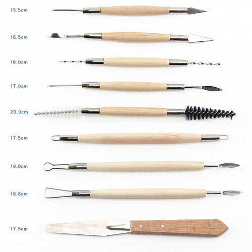30Pcs Ceramics Clay Sculpture Tool Craft Sculpting Set Pottery Modeling Kit 2