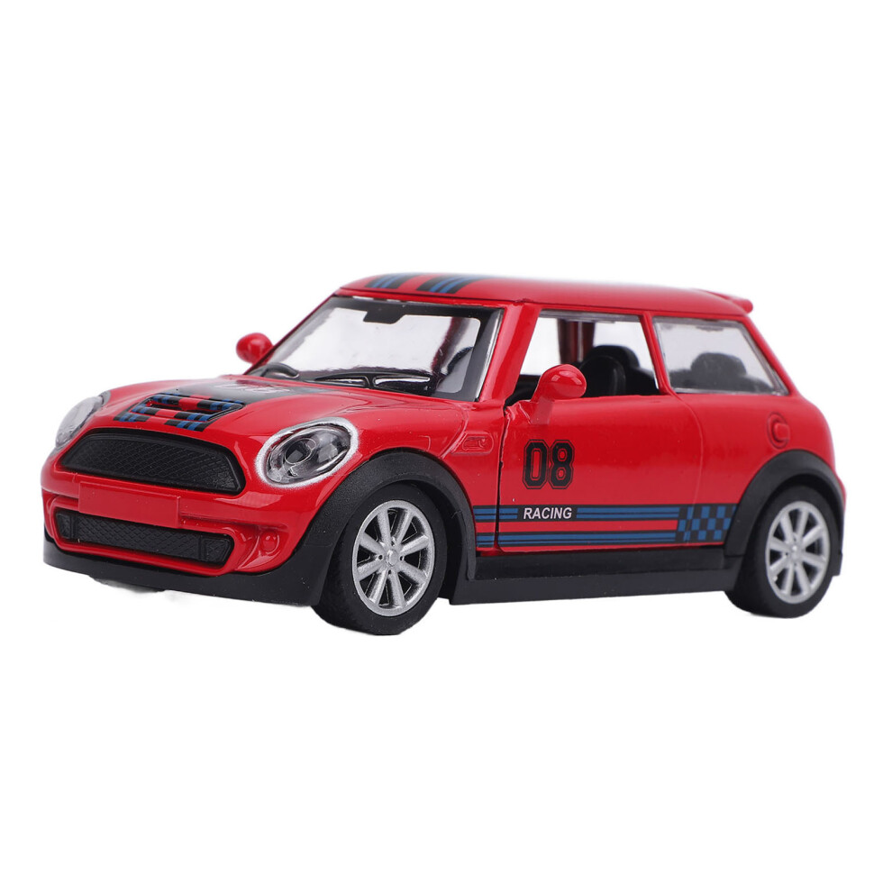 Alloy Pull Back Car for Kids, 12.2x5.2cm Red, Battery-Free-image-OPC-PJMQSQV-NEW