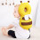 Protector de cabeza con forma de abeja 35cm/13.8in amarillo 2