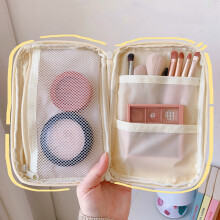 Large Capacity Cloth Pen Pouch for Kids & Students, Portable Pencil Holder