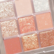9 Farben Lidschattenpalette Glitzer Matt Glatt Sanft Vermischung Make-up Lidschatten für Frauen Mädchen 01