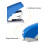 Blue Small Stapler with Remover, 20 Sheets, 24/6 & 26/6 Staples 6