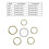 Intelligenter Gesundheits-Tracker Typ 10 Gold 15 mAh Aluminium 2