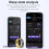 Intelligenter Gesundheits-Tracker Typ 10 Gold 15 mAh Aluminium 6
