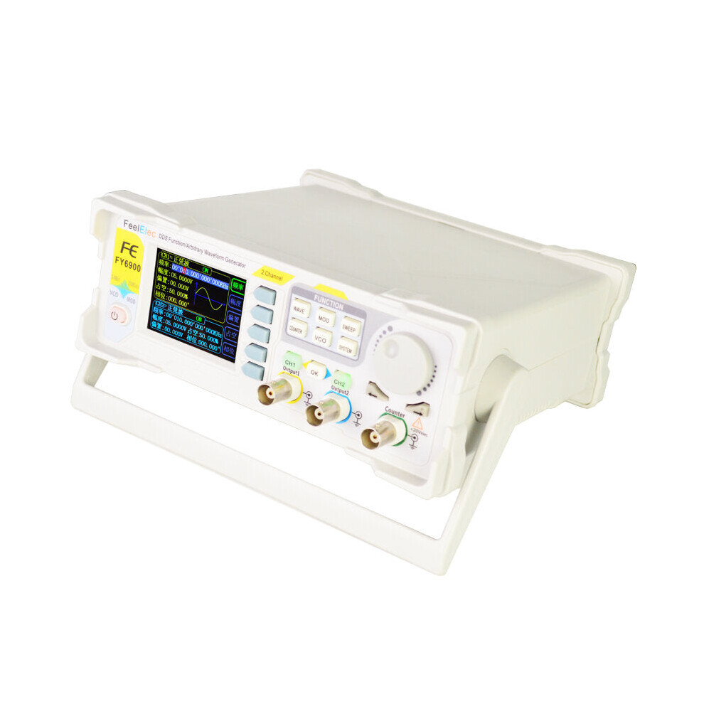 (60Mhz, Us Plug) Dual Channel Dds Function Arbitrary Waveform Signal Generator Pulse Signal Source Frequency Counter Fully Numerical Control 20Mhz/60M 8727971254424
