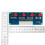 5pcs Desktop Computer Chassis Power Supply Module ATX Transfer Board Power Output Terminal Module 5