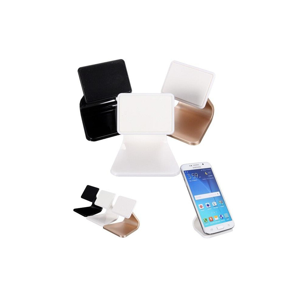 (Gold) Universal Car Desk Mount Cradle Holder Stand For Tablet Cell Phone Gold 9078193130676