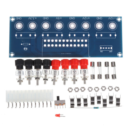 Desktop Computer Chassis Power Supply ATX Transfer Board Power Take off Board Power Output Terminal Module DIY Kit 2