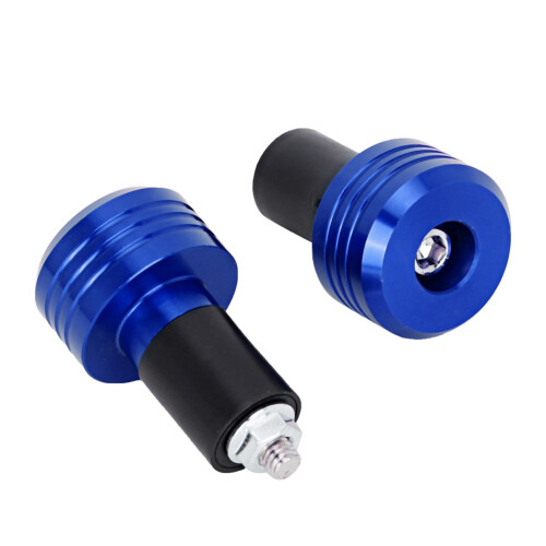 Motorcycle Handlebar Grip End Aluminum Plugs Moto 1