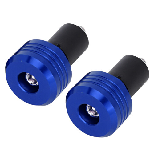 Motorcycle Handlebar Grip End Aluminum Plugs Moto