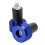 Motorcycle Handlebar Grip End Aluminum Plugs Moto 4