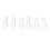 100pcs Self Adhesive Plastic Ceiling Hooks for Wall Hanging with Rings 6