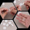 100pcs Self Adhesive Plastic Ceiling Hooks for Wall Hanging with Rings 4