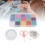 Craft Beads Kit 15 Compartments Acrylic & Glass Beads with Tools 6