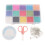 Craft Beads Kit 15 Compartments Acrylic & Glass Beads with Tools 2