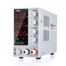 (AU Plug) 110V/220V 0-60V 0-5A Adjustable Digital DC Power Supply 300W Regulated Laboratory Switching Power Supply