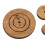 Circle Ruler Quilting Template Basswood, Multi-Use Fabric Sewing Tool 5