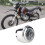 22‑25mm Universal Motorcycle Handlebar Clock Metal 9