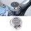 22‑25mm Universal Motorcycle Handlebar Clock Metal 7