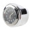 22‑25mm Universal Motorcycle Handlebar Clock Metal 3