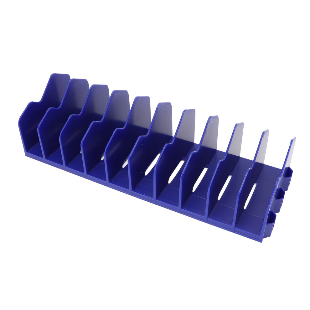 10-Slot Pliers Wrench Organizer Rack For Drawers, Abs, 2.8In High 4961341648893