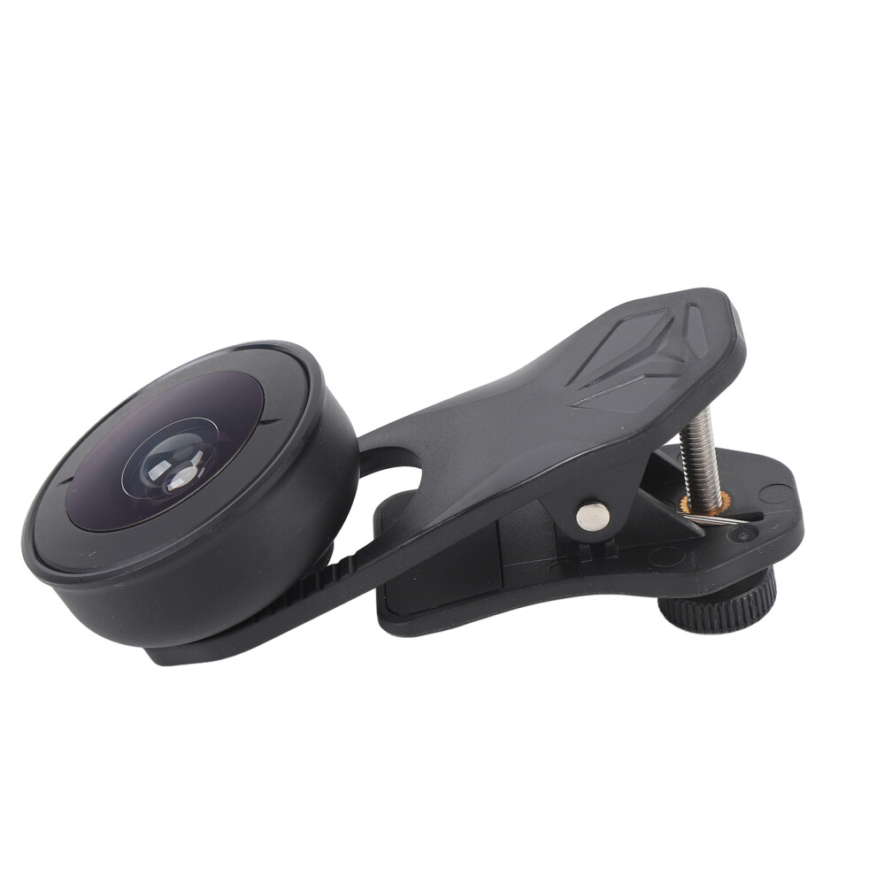 195 Fisheye Clip-On Lens For Galaxy Smartphones, Black 7681341650746