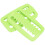 2 Pcs Dive Weight Belt Buckle Durable Sturdy 9