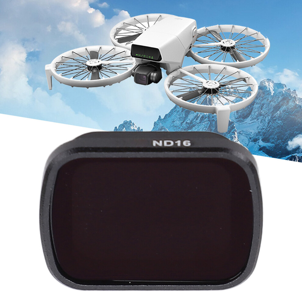 Nd16 Filter For Flip Drone, Aluminum Alloy, Optical Glass Ultra Clarity Light 4951341652273