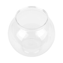 Pecera redonda de plástico S/L – 10,5–12,6 cm