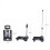 4 Wheels Folding Trolley Aluminium Alloy Foldable 10
