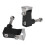 2Pcs Aluminum Alloy Black Motorcycle Modified LED 2