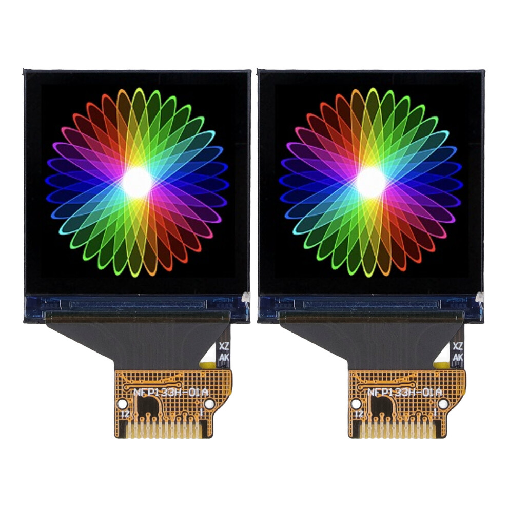 2PCS 1.3in TFT Color Screen with SPI Interface