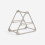 PP estante de almacenamiento colgante triangular gris 8.8oz 2