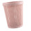 Pulling Bag Pink L Imitation Rattan Mülleimer 4