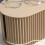 Kabel-Organizer-Box ABS LCap LSize helles Kaffee 5