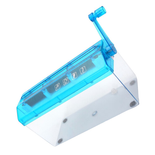 Paper Shredder Plastic Manual Operation 2