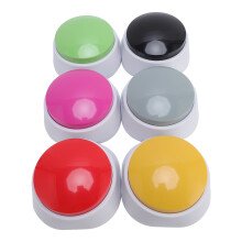 6PCS Voice Recording Buttons | 30 Sec Multifunctional Pet Training Buzzer Set