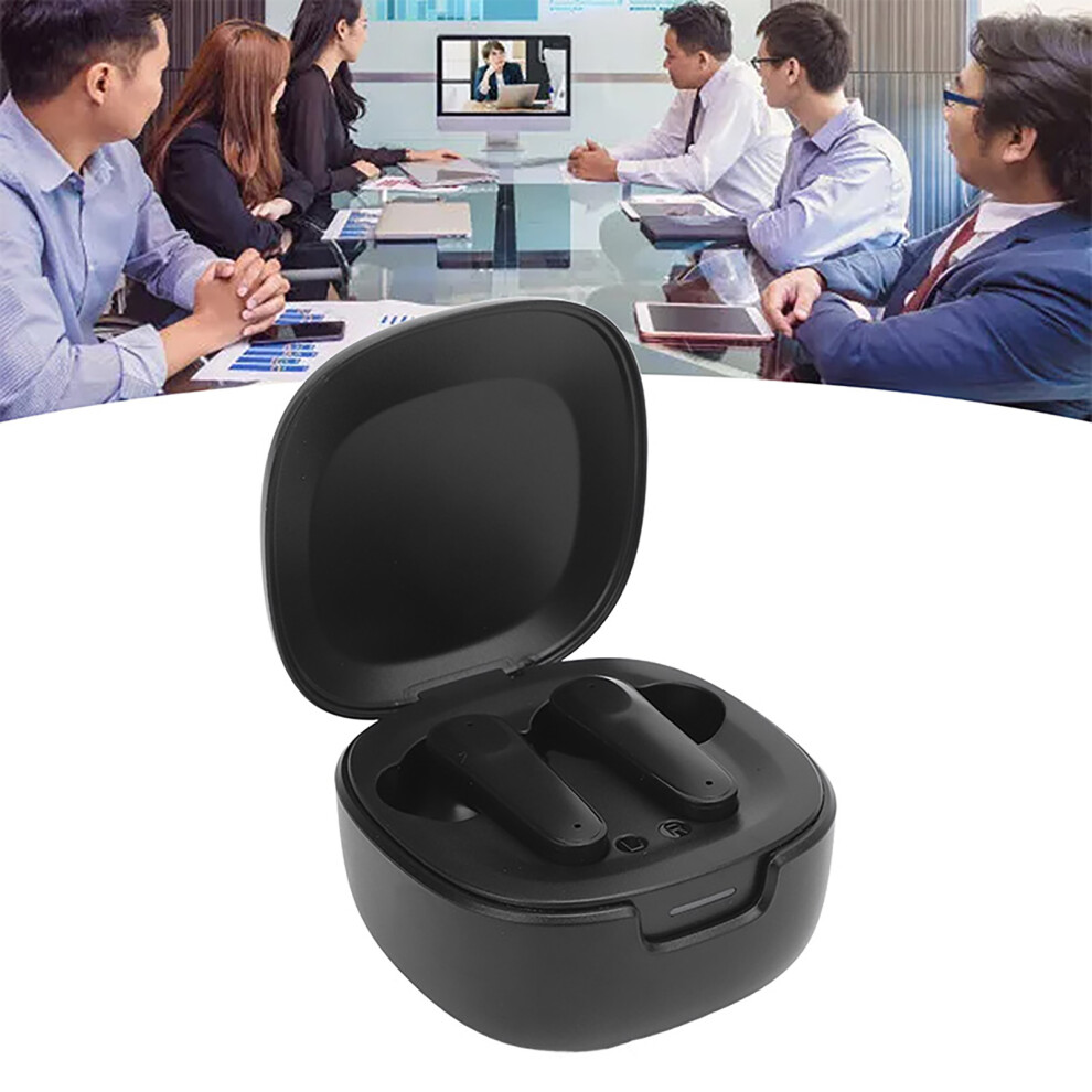 Wireless Translation Earbuds With App, 74 Languages, Noise Cancelling, Black 7681341667287