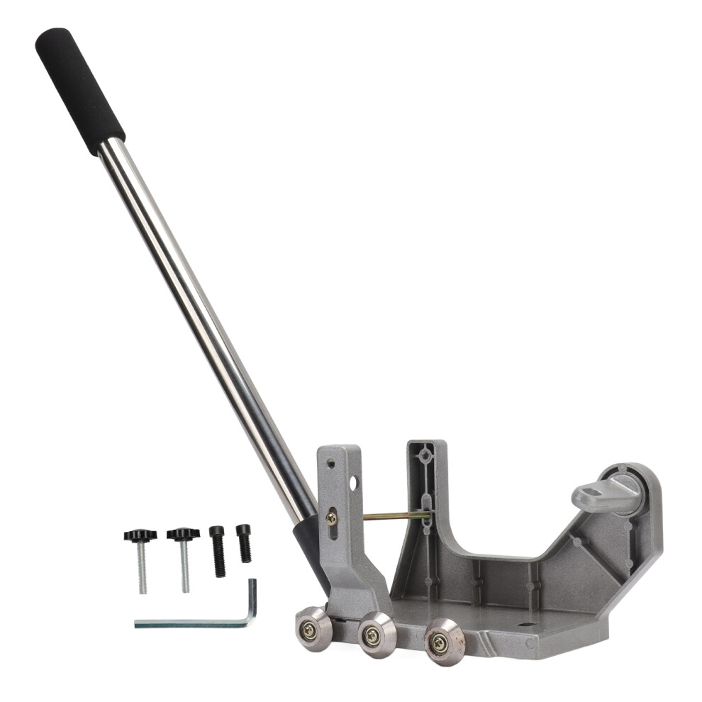Tile Seam Cleaner Stand Aluminum Alloy Silver