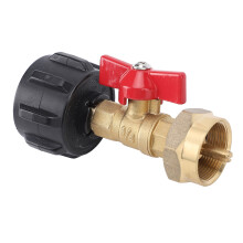 QCC1 Tank Refill Adapter with Shut-Off Valve for 1lb Gas Cylinder