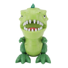 Interactive Dinosaur Teeth Game with Sound | Green, 17x10.5cm