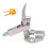 Excavator Engine Cover Lock Stainless Steel 8