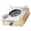 Drawer Mini Estufa de Alcohol de Acero Inoxidable Dorada 5