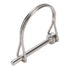 316 Stainless Steel D-Type Safety Coupler Pin 5x50mm for Trailer