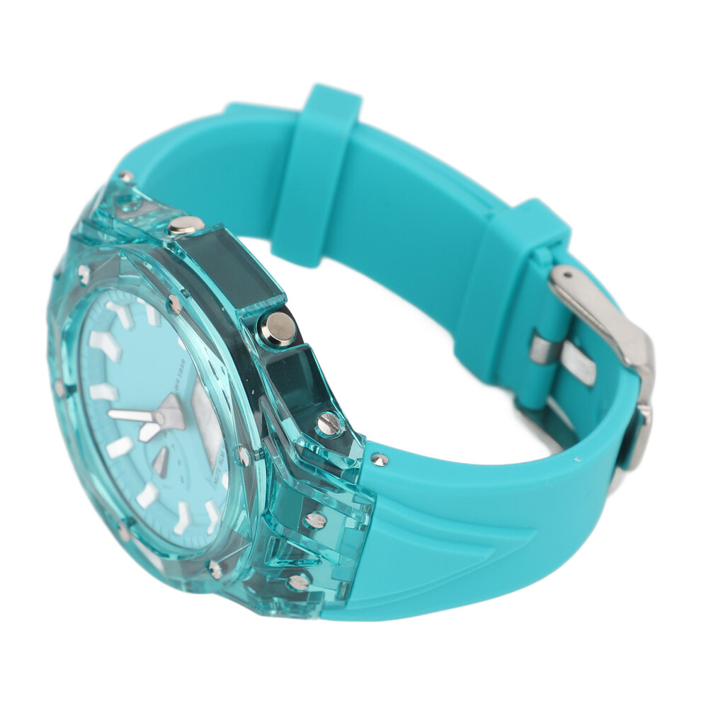 Waterproof Digital Watch 12/24H Led Timer, 50M Water Resistance Blue 8221341679072