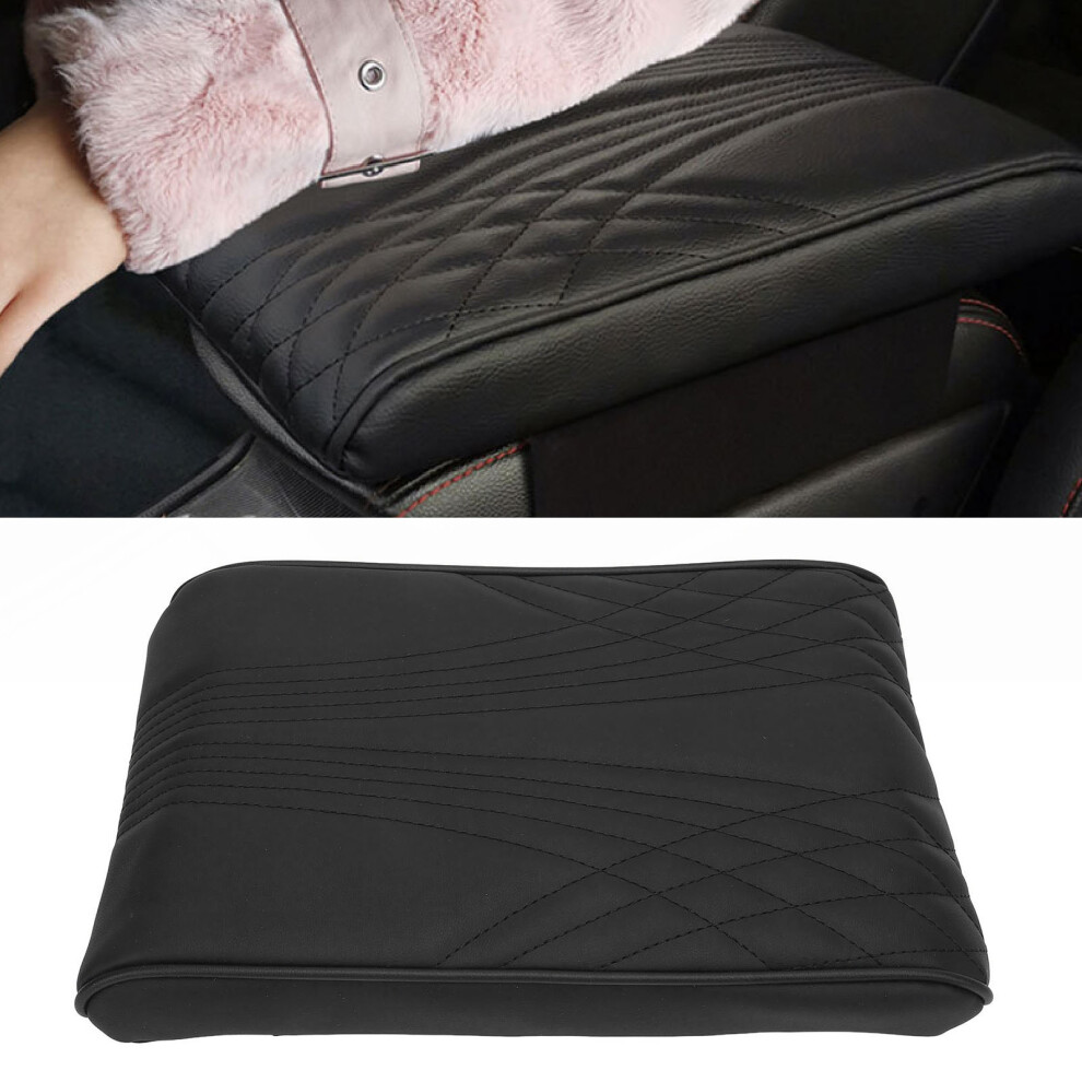 Car Center Console Cover Microfiber Leather Armrest Cushion 330X210mm 4621341680124