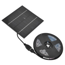 Solar-Plant-Wachstumslampe Leuchtstreifen Umweltfreundlich 5W LED Heller Lichtstrom Förderung des Wachstums Solar-LED-Wachstumsleuchten Str
