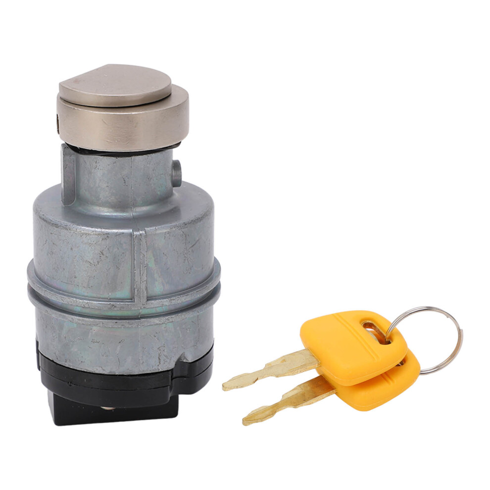 Excavator Ignition Start Switch Robust Copper Red